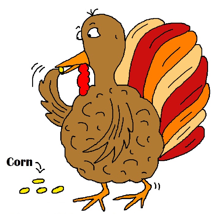 Free Thanksgiving Turkey Legend "5 Kernels Of Corn" Sunday School Lesson Plan for Preschool Kids in Sunday School or Children's Church by Church House Collection